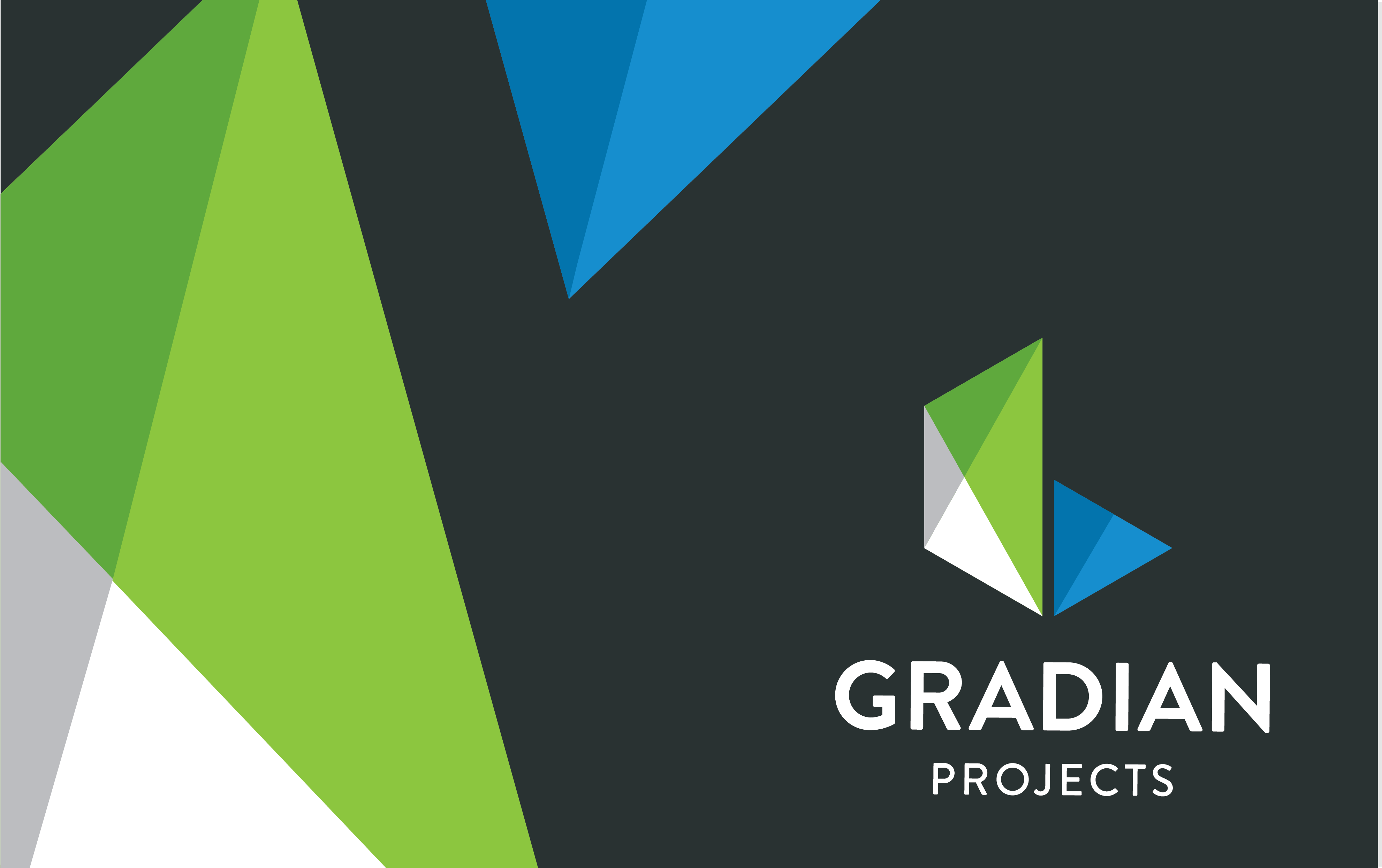 gradian projects logo engineering branding