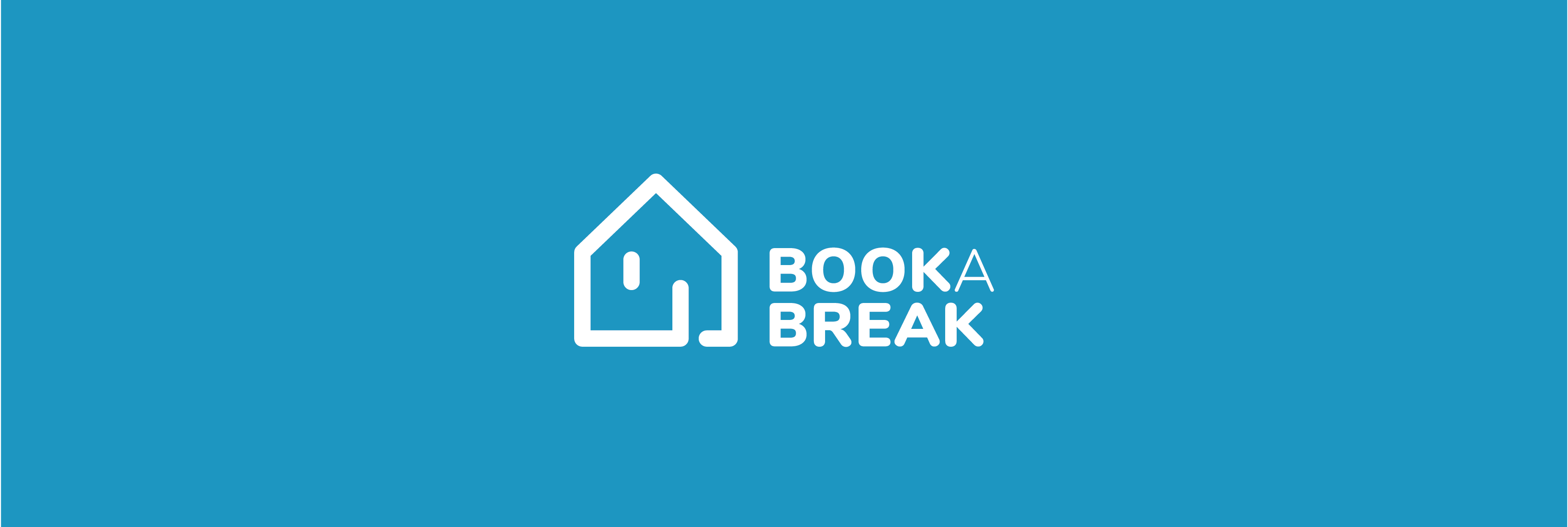 Book a break tourism branding logo primary
