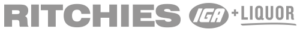 Ritchies IGA +Liquor Logo mono