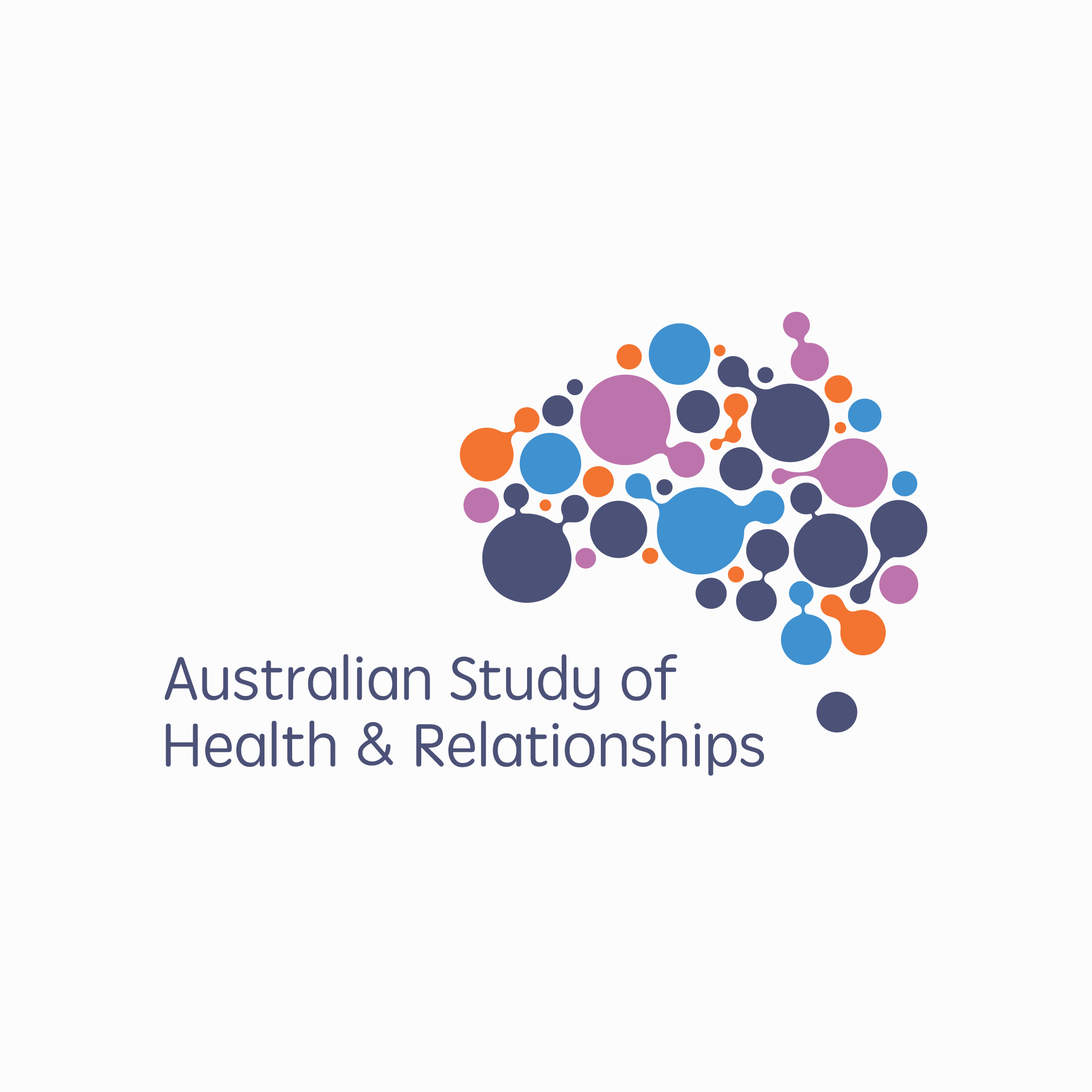 Australian Study of Health Relationships Logo Branding
