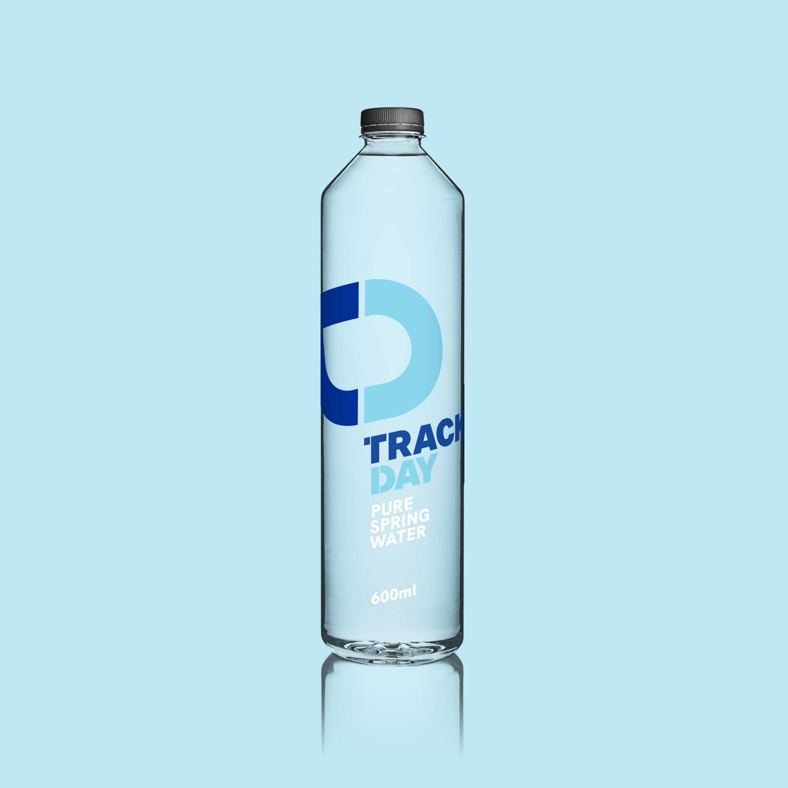 Trackday Branding water bottle merchandise design